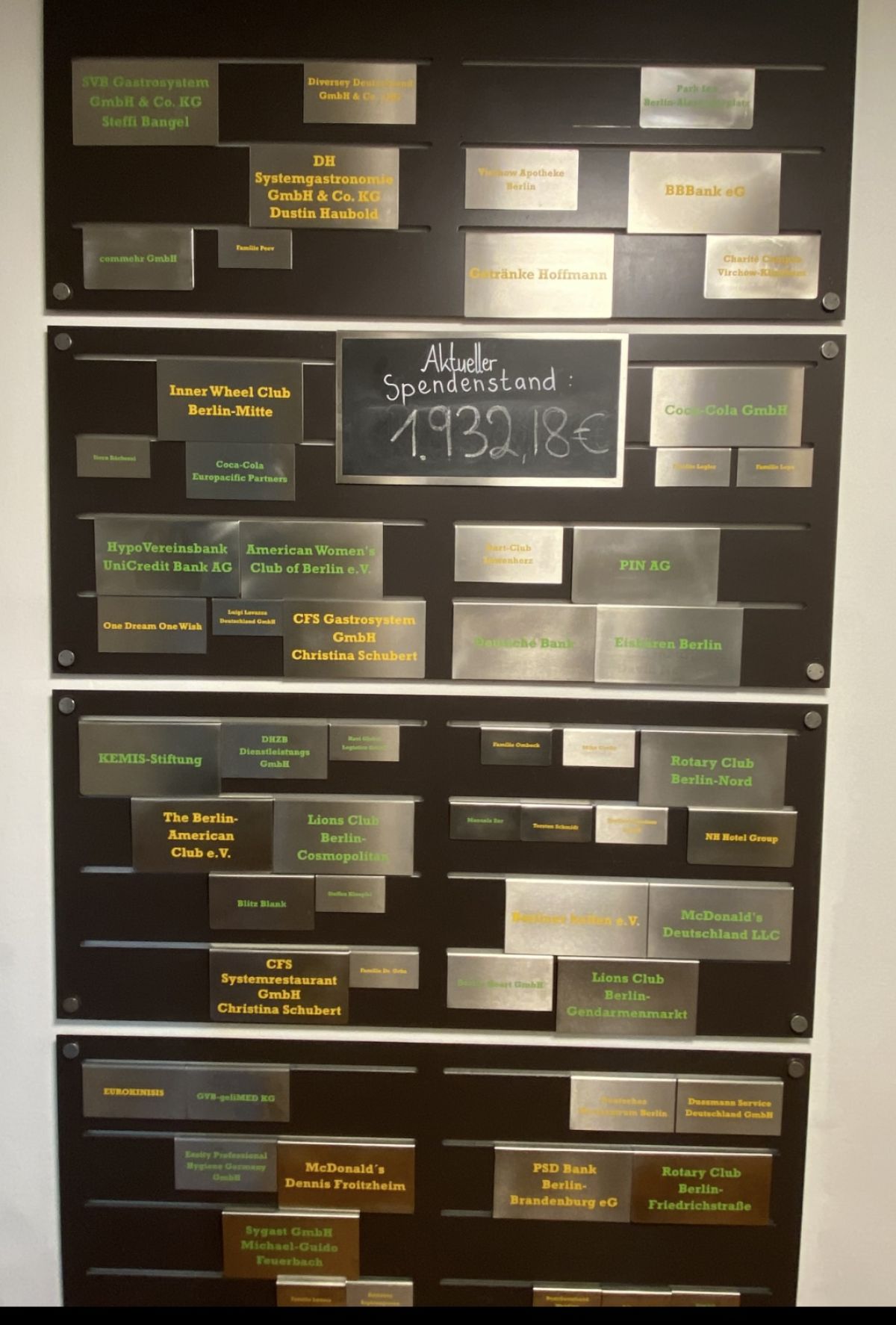 Spende an Ronald McDonald Haus 2026